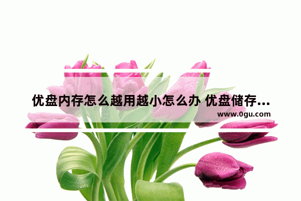 优盘内存怎么越用越小怎么办 优盘储存空间变小了