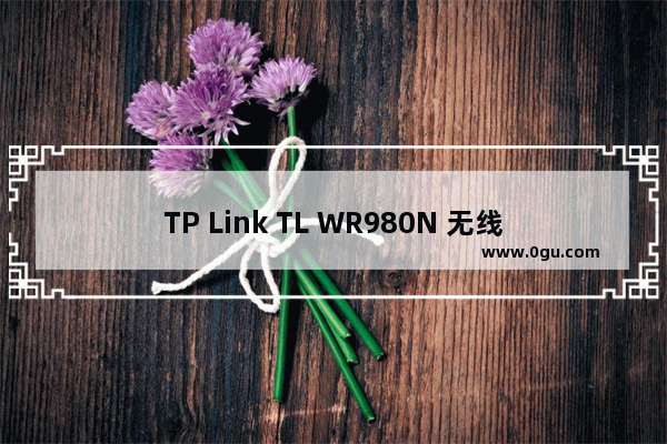 TP Link TL WR980N 无线路由器无线MAC地址过滤设置教程
