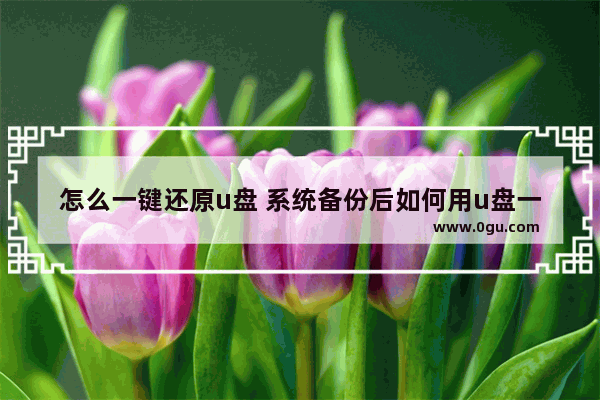 怎么一键还原u盘 系统备份后如何用u盘一键还原