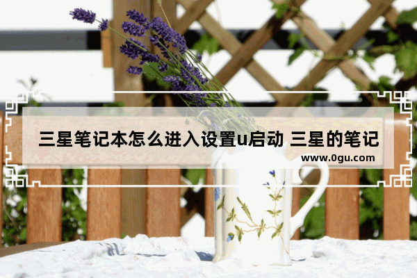 三星笔记本怎么进入设置u启动 三星的笔记本怎么设置u盘启动