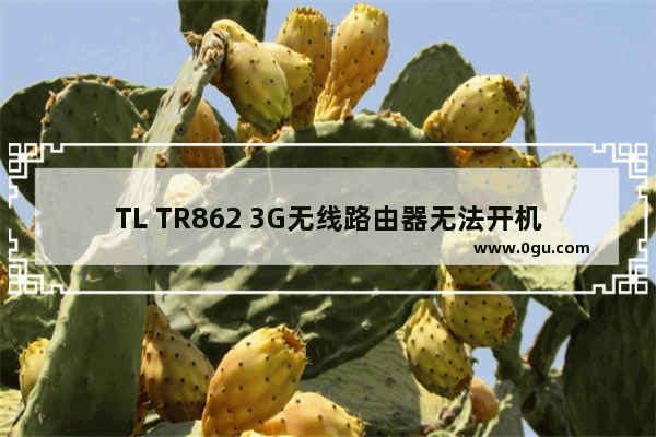 TL TR862 3G无线路由器无法开机/充电问题的解决方法介绍