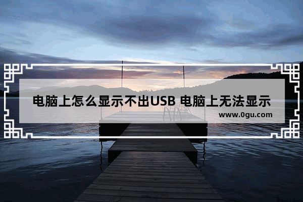 电脑上怎么显示不出USB 电脑上无法显示usb怎么办