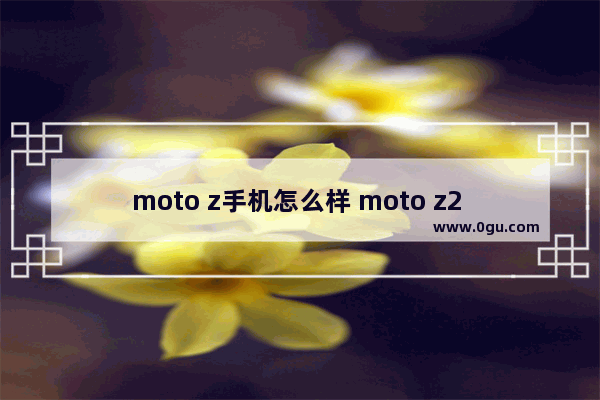 moto z手机怎么样 moto z2 play评测