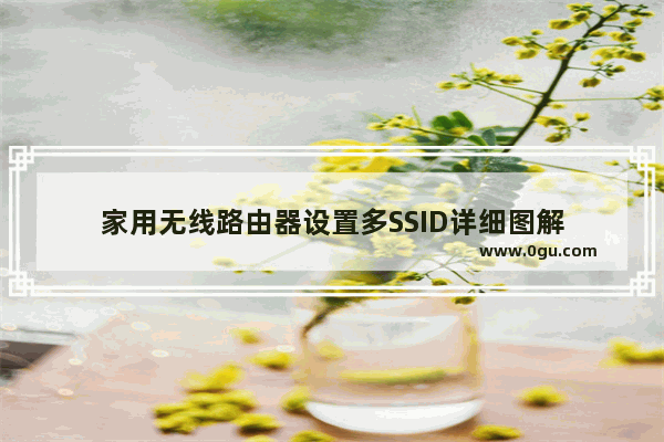 家用无线路由器设置多SSID详细图解
