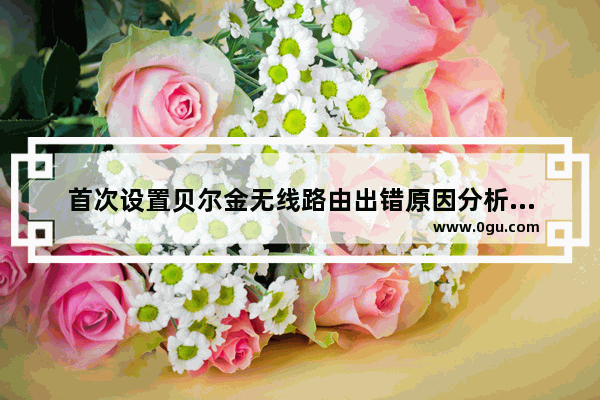 首次设置贝尔金无线路由出错原因分析与解决方法