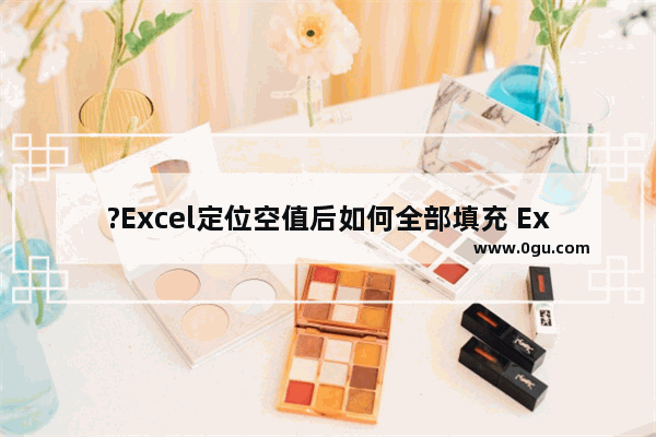 ?Excel定位空值后如何全部填充 Excel表格定位到空值后全部填充数据的方法教程