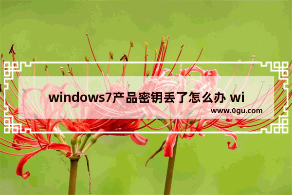 windows7产品密钥丢了怎么办 windows密钥找回方法
