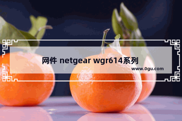网件 netgear wgr614系列 无线路由器设置方法[图文详解]