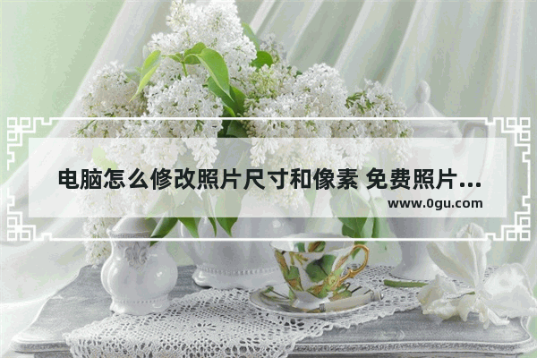 电脑怎么修改照片尺寸和像素 免费照片尺寸修改办法