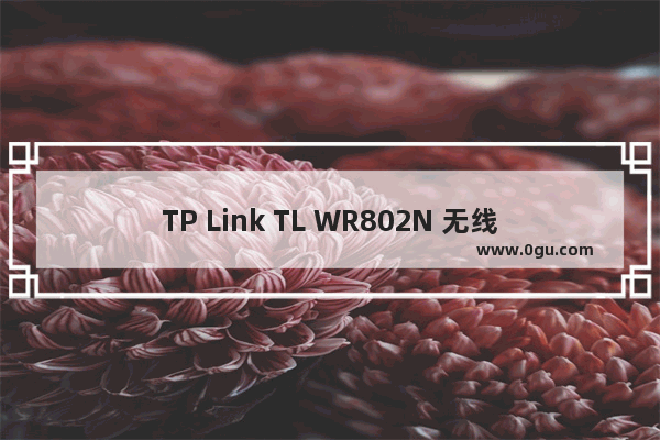 TP Link TL WR802N 无线路由器当作无线交换机设置方法