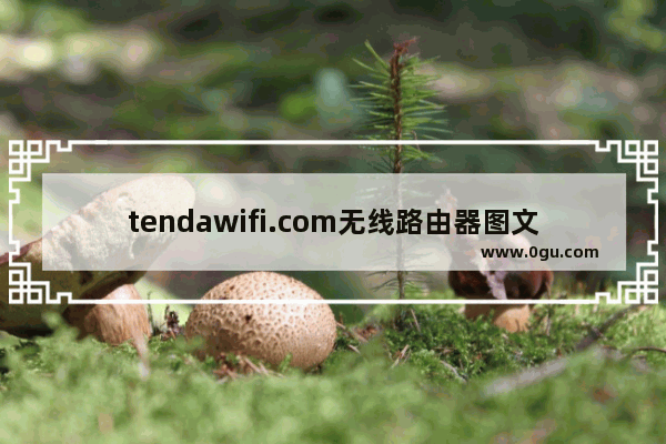 tendawifi.com无线路由器图文设置