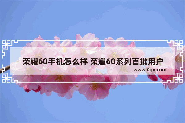 荣耀60手机怎么样 荣耀60系列首批用户评价出炉