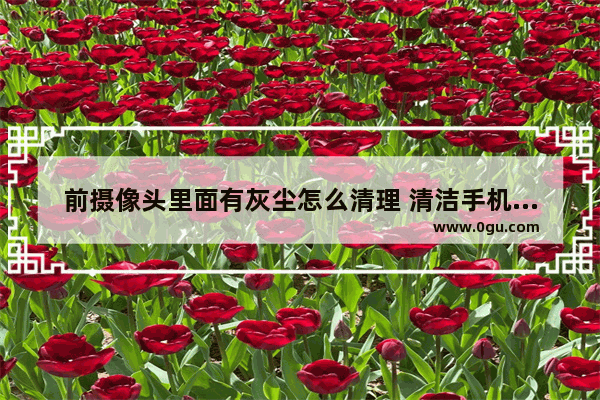 前摄像头里面有灰尘怎么清理 清洁手机摄像头灰尘的方法