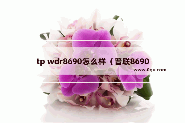 tp wdr8690怎么样（普联8690路由器怎么样）