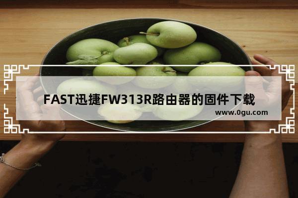 FAST迅捷FW313R路由器的固件下载以及更新的详细教程