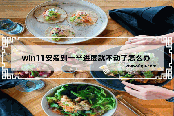 win11安装到一半进度就不动了怎么办 win10安装过程卡住不动
