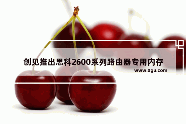 创见推出思科2600系列路由器专用内存