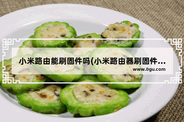 小米路由能刷固件吗(小米路由器刷固件后如何用小米app)