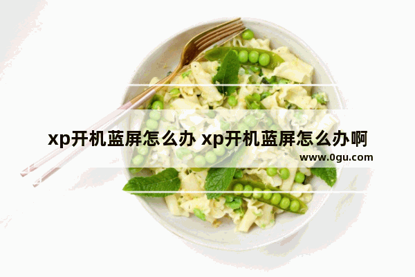 xp开机蓝屏怎么办 xp开机蓝屏怎么办啊