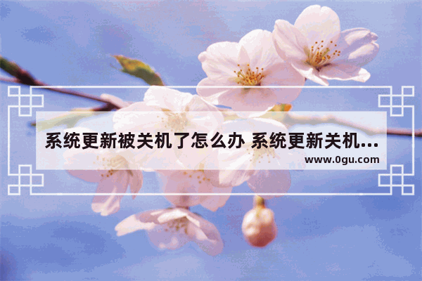 系统更新被关机了怎么办 系统更新关机了会怎样