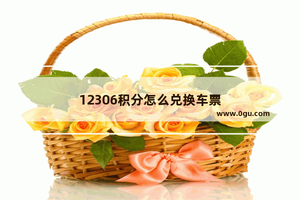 12306积分怎么兑换车票