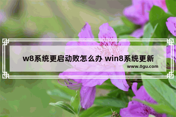 w8系统更启动败怎么办 win8系统更新开不了机