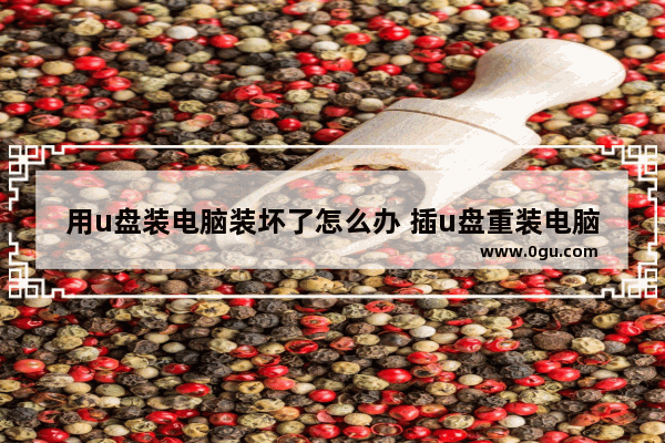 用u盘装电脑装坏了怎么办 插u盘重装电脑