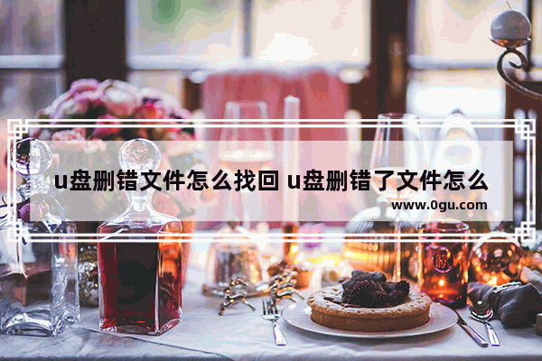 u盘删错文件怎么找回 u盘删错了文件怎么办