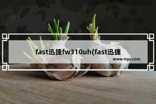 fast迅捷fw310uh(fast迅捷300m设置教程)