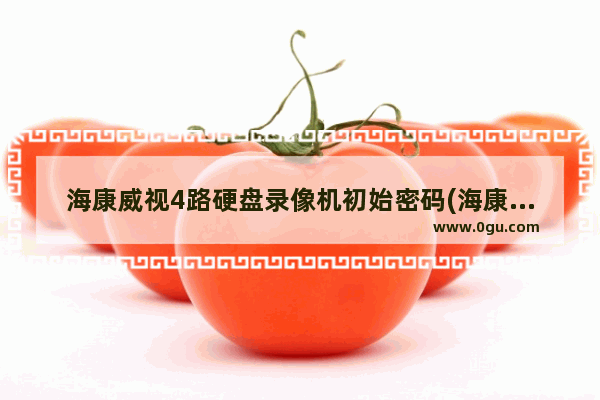 海康威视4路硬盘录像机初始密码(海康威视录像机原密码是多少)