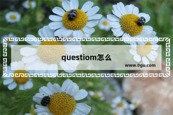 questiom怎么