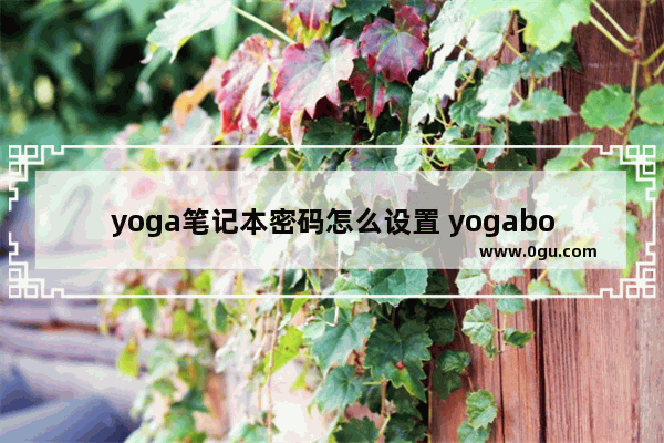 yoga笔记本密码怎么设置 yogabook忘记密码怎么办
