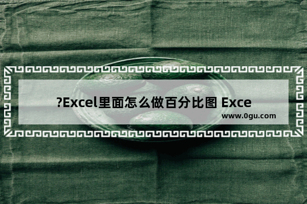 ?Excel里面怎么做百分比图 Excel表格插入饼形图的方法教程