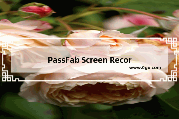 PassFab Screen Recorder怎么录制网页视频 PassFab Screen Recorder录制网页视频的方法