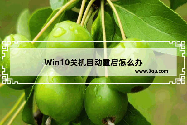 Win10关机自动重启怎么办
