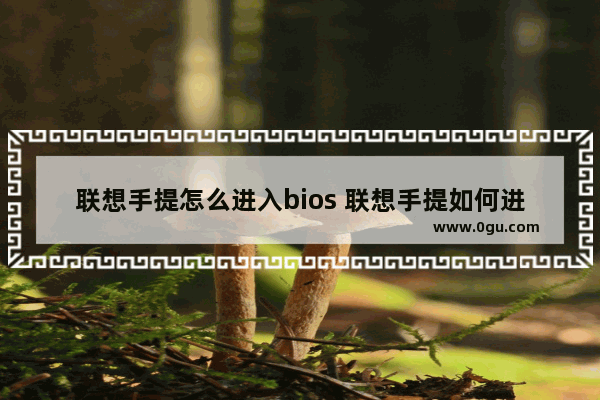 联想手提怎么进入bios 联想手提如何进入bios