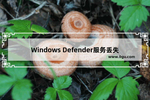 Windows Defender服务丢失：如何解决？