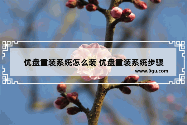 优盘重装系统怎么装 优盘重装系统步骤