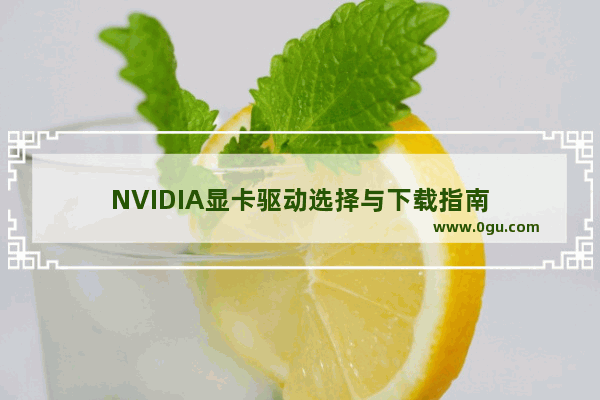 NVIDIA显卡驱动选择与下载指南