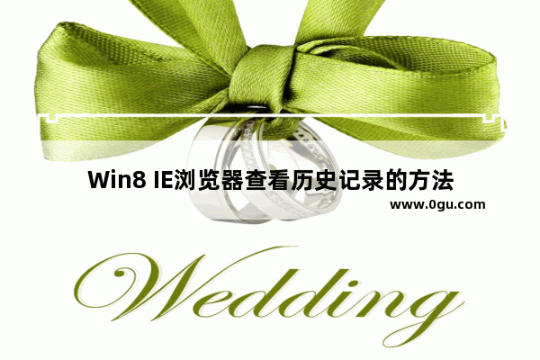 Win8 IE浏览器查看历史记录的方法