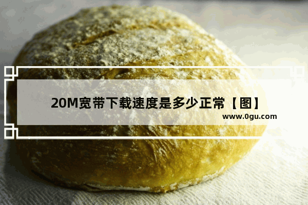 20M宽带下载速度是多少正常【图】