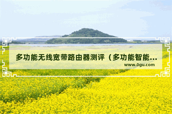 多功能无线宽带路由器测评（多功能智能路由器的说明书）