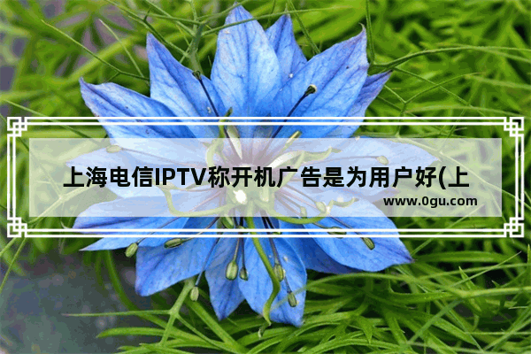上海电信IPTV称开机广告是为用户好(上海电信宽带送iptv)