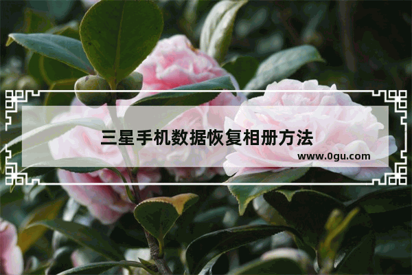 三星手机数据恢复相册方法