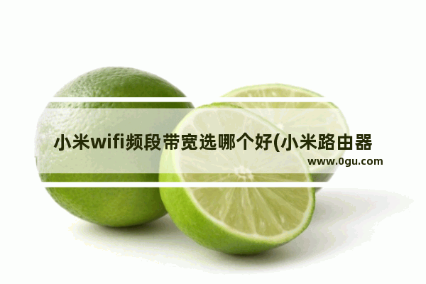 小米wifi频段带宽选哪个好(小米路由器频段宽带如何选择)
