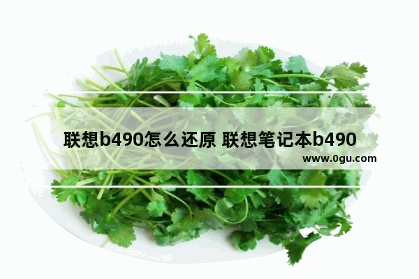 联想b490怎么还原 联想笔记本b490怎么恢复出厂设置