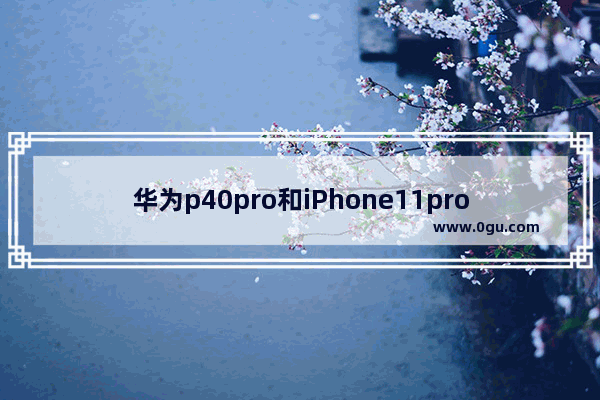 华为p40pro和iPhone11pro哪个好华为p40pro和iPhone11pro的全方位对比评测