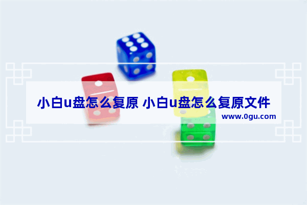 小白u盘怎么复原 小白u盘怎么复原文件