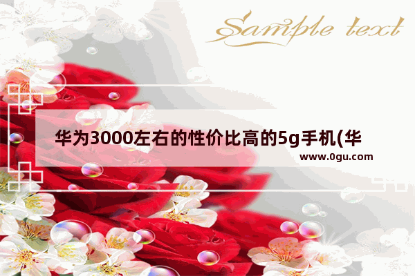 华为3000左右的性价比高的5g手机(华为手机三四千元的哪款最好?)