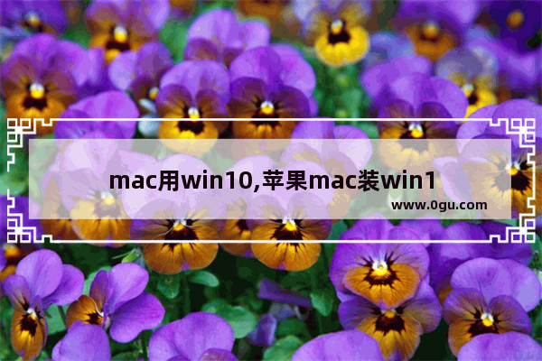 mac用win10,苹果mac装win10最新完美教程